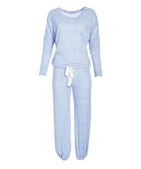 Hale Bob Light Blue Slouchy Pajama Set
