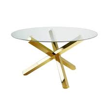 Tory Round Glass Dining Table Gm3001