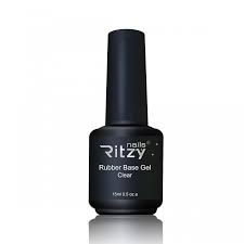 rubber base clair ritzy nails