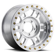 Wheels / tires 2.2 beadlock wheels. Vision Manx 398 Machined Simulated Beadlock Wheels 16x8 0 398 6883acmf0