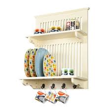 Aston Kitchen Plate Rack With Shelf