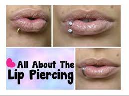 lip piercing pain experience types