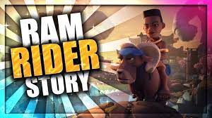 Clash Royale Ram Rider Origin Story - New Legendary Card | How the Girl Hog  Rider became a Ram Rider - YouTube
