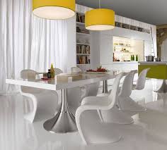 light white dining interior unique