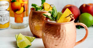 the best peach moscow mule recipe