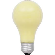 Sylvania 60 Watt Yellow Bug Light Dimmable Incandescent Light Bulbs 2 Pack At Menards
