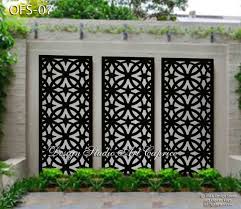 Metal Privacy Screen Fence Decorative