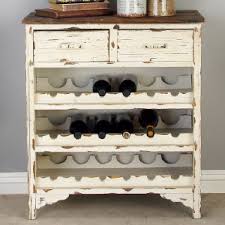 Chippy Wood Farmhouse Wine Cabinet