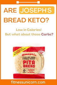 is joseph s pita bread keto lavash