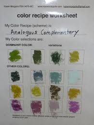 Color Recipe Color Scheme Painting