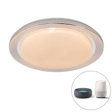 Smart Ceiling Lamp White 48 Cm Incl