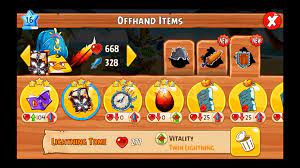 List of All Angry Birds Epic Set Item : Weapons + Offhand Items Set Bonus  Stats - video Dailymotion