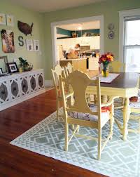 diy painted linoleum area rug reality