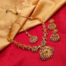 south indian gold necklace designs
