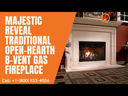 Open Hearth B Vent Gas Fireplace