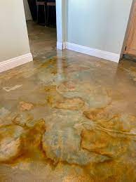 Layering Acid Stains on Concrete: Wet on Wet vs. Wet on Dry