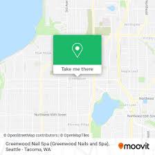 how to get to greenwood nail spa