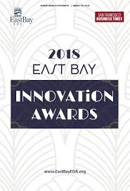 2018 East Bay Innovation Award San Francisco Business