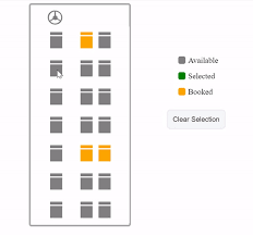 How To Create A Seating Layout Using Essential Js 2 Maps