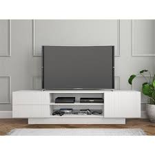 Nexera Marble Tv Stand 72 In Wood