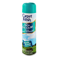 carpet fresh no vacuum fresh scent foam