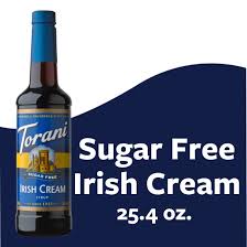 torani sugar free irish cream syrup