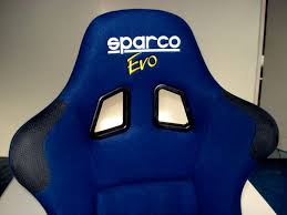 Sparco Evo Seat Cover Only Blue