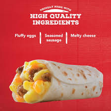 jimmy dean sausage breakfast burritos