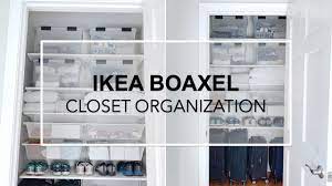 closet makeover installing ikea boaxel