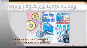 making brochure using ms publisher 2010