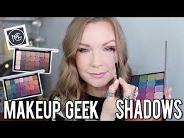 makeup geek shadows swatches makeup