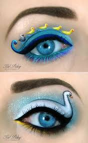 creative eye makeup ilrations
