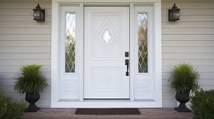 Exterior Open White Door Images