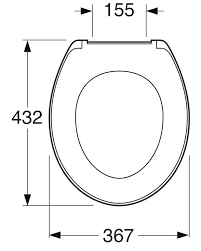 Toilet Seat Nordic³ 9m64 Standard