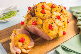 baked ham with pineapple recipe
