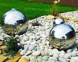 Stainless Steel Sphere Water Features