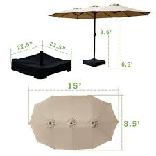 extra large waterproof twin umbrellas