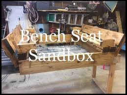 How To Build A Sand Box With Lid That