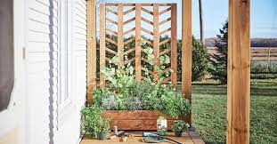 How To Build A Planter Box With Trellis