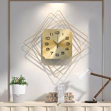 50cm nordic minimalist clock light