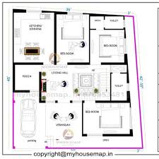 House Plan 1200 Square Feet 30 40 Ft