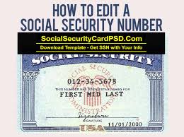 The last four are the serial numbers, and they are distributed consecutively. Editable Social Security Card Template Software 2021