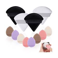 soft face triangle makeup puff