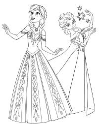 Selain menimbulkan efek , animasi ini juga memberi efek lebih unik. Disney Movie Princesses Frozen Printable Coloring Pages Coloring Home