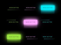 css neon glow animation ons codehim