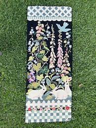 claire murray rug vine bunnies and