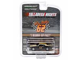 With will ferrell, john c. Greenlight Hollywood Talladega Nights The Ballad Of Ricky Bobby Limited Editon 1969 Chevrolet Chevelle With Cougar Newegg Com