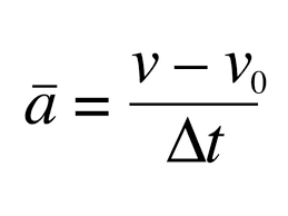 The Acceleration Formula Equation In