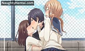 Anime porn kissing