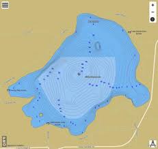 Little Green Lake Fishing Map